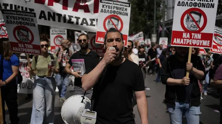 Grecia se queda sin noticias: periodistas inician paro nacional por mejores condiciones laborales
