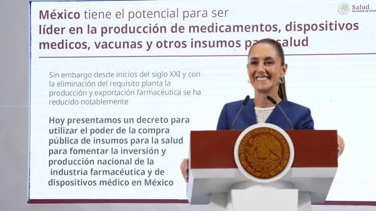 Nuevo decreto impulsará industria farmacéutica en México a partir de 2026