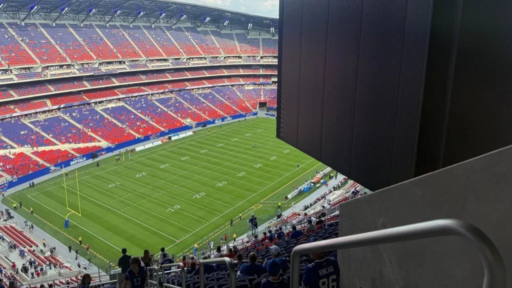 El nuevo estadio de los Buffalo Bills genera polémica por problemas de visibilidad