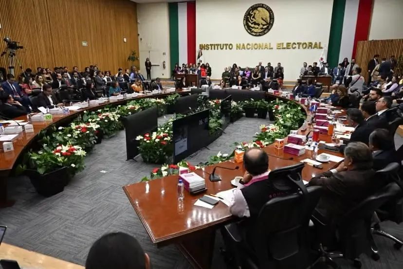 INE prepara elección de presidencia provisional tras anuncio de renuncia de Guadalupe Taddei