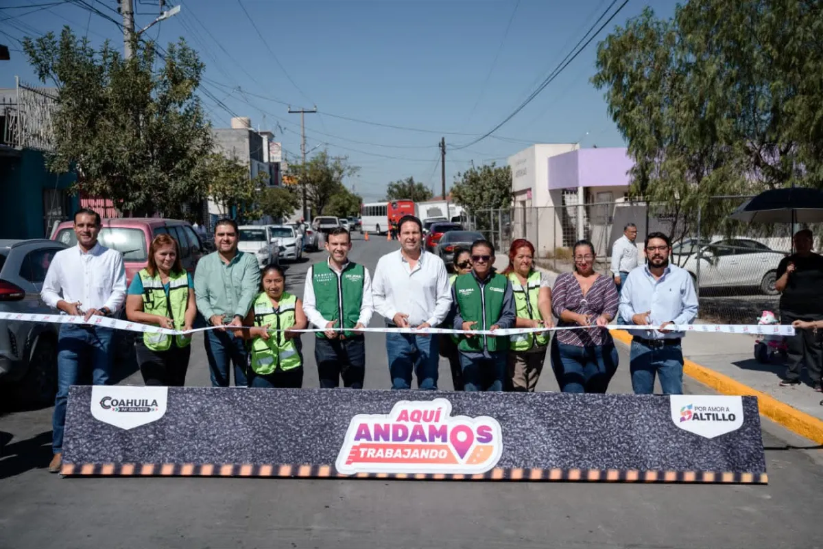 Más de 5.5 MDP para renovar las calles de Asturias en Saltillo