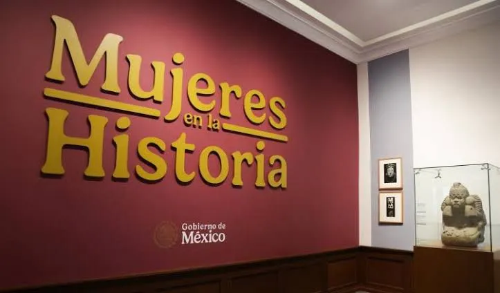 Sheinbaum rinde homenaje a la lucha feminista con nueva sala en Palacio Nacional