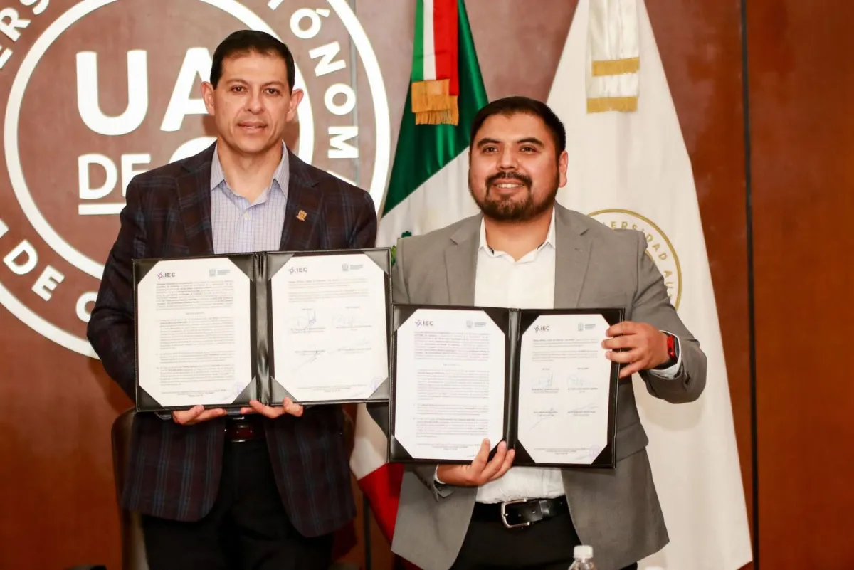 IEC y UAdeC activan red juvenil por la democracia