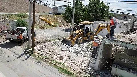 Inician ampliación y mejoras en Paso Vial Villa Florida; proyectan parada de autobuses y mejor alumbrado