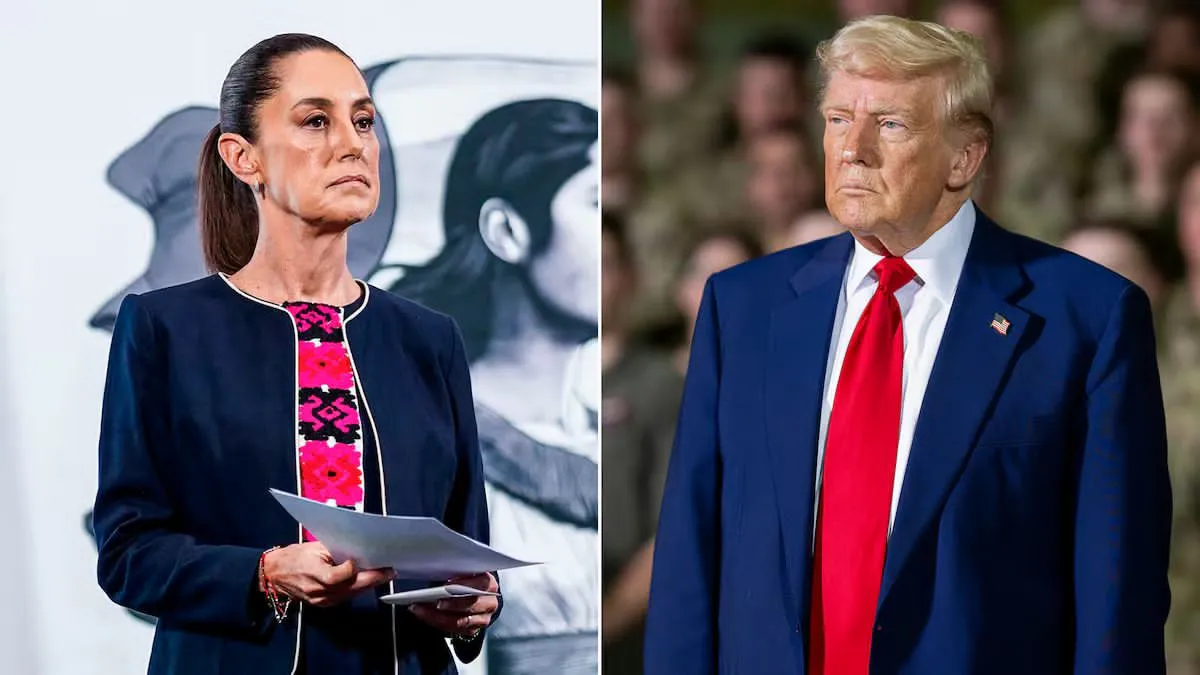 Sheinbaum rechaza propuesta de Trump de enviar militares a México