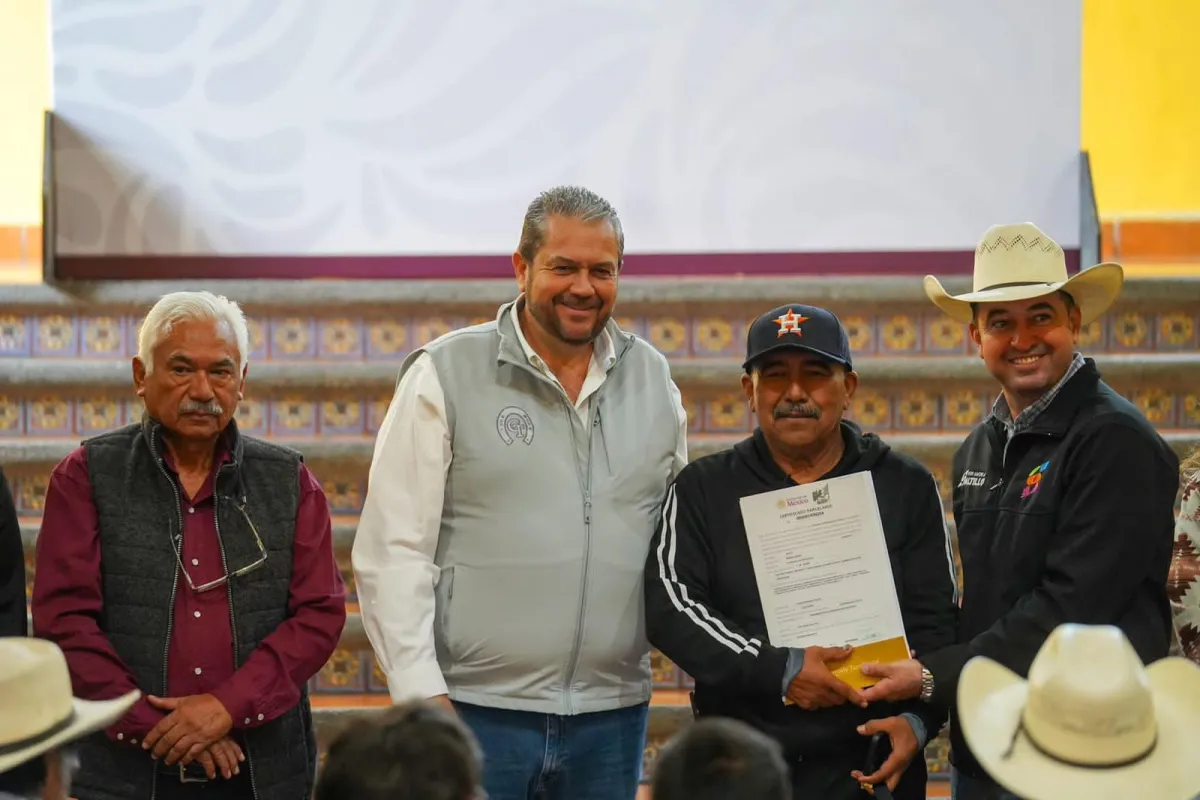 Ramos Arizpe acerca servicios del Registro Agrario Nacional a comunidades rurales con jornada RAN Móvil