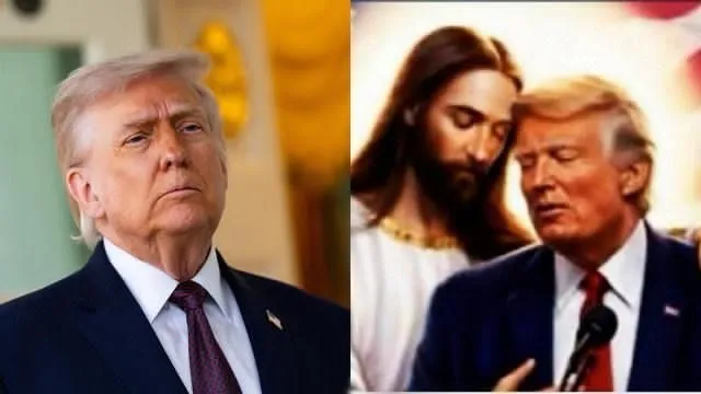 Trump desata polémica al difundir imagen de IA junto a Jesús en medio de nuevas críticas