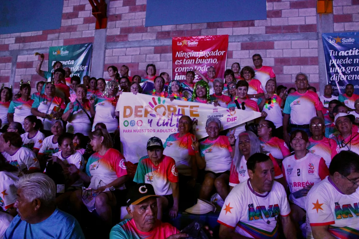 Adultos mayores de Torreón brillan en los Juegos Estatales en Monclova