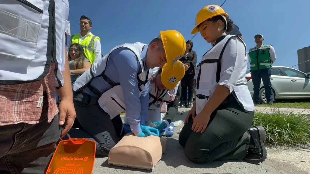 IMSS Coahuila se suma a Primer Simulacro Nacional 2025