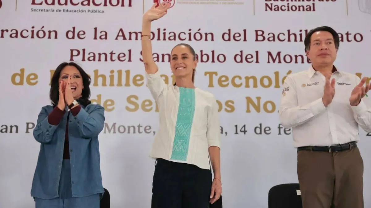 Sheinbaum garantiza continuidad de libros de texto tras relevo en Materiales Educativos