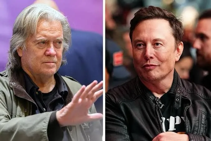Steve Bannon pide deportar a Elon Musk y exige investigaciones por estatus migratorio y presunto uso de drogas
