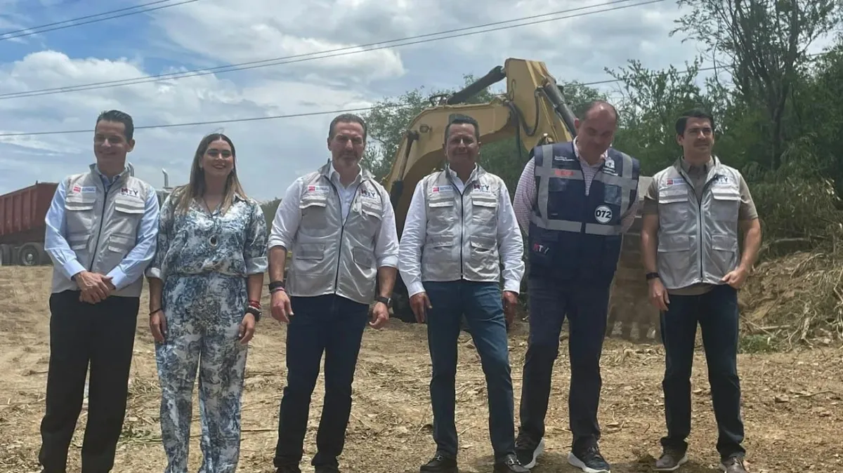 Arranca Adrián de la Garza obras del 'Circuito Huajuco' para descongestionar Carretera Nacional