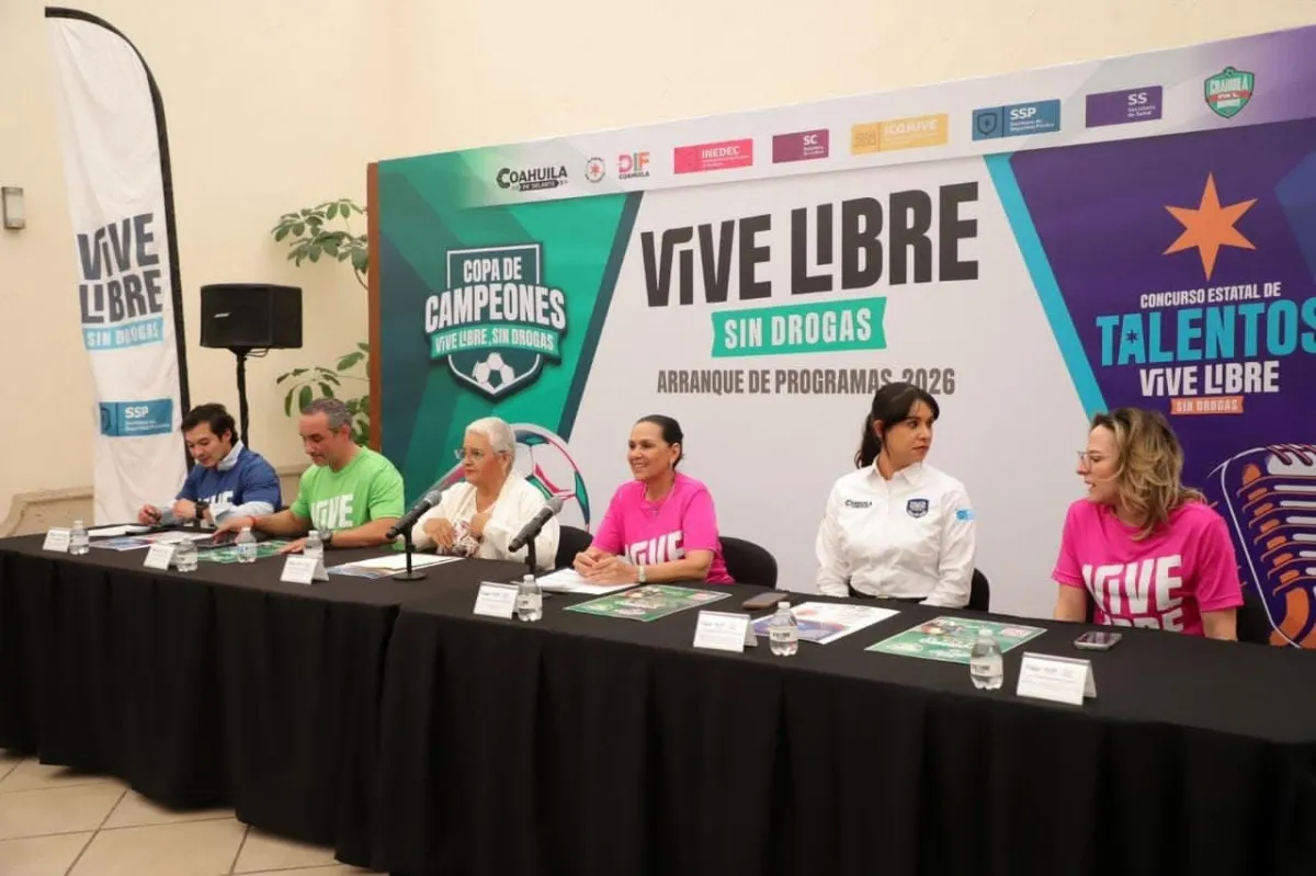 Coahuila refuerza lucha contra adicciones con deporte y cultura