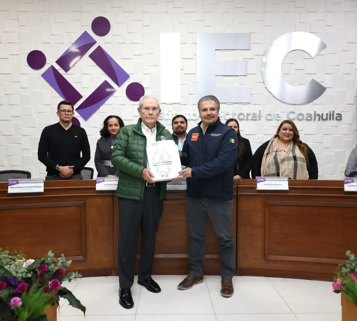 PRI y UDC formalizan coalición rumbo a la elección del Congreso de Coahuila