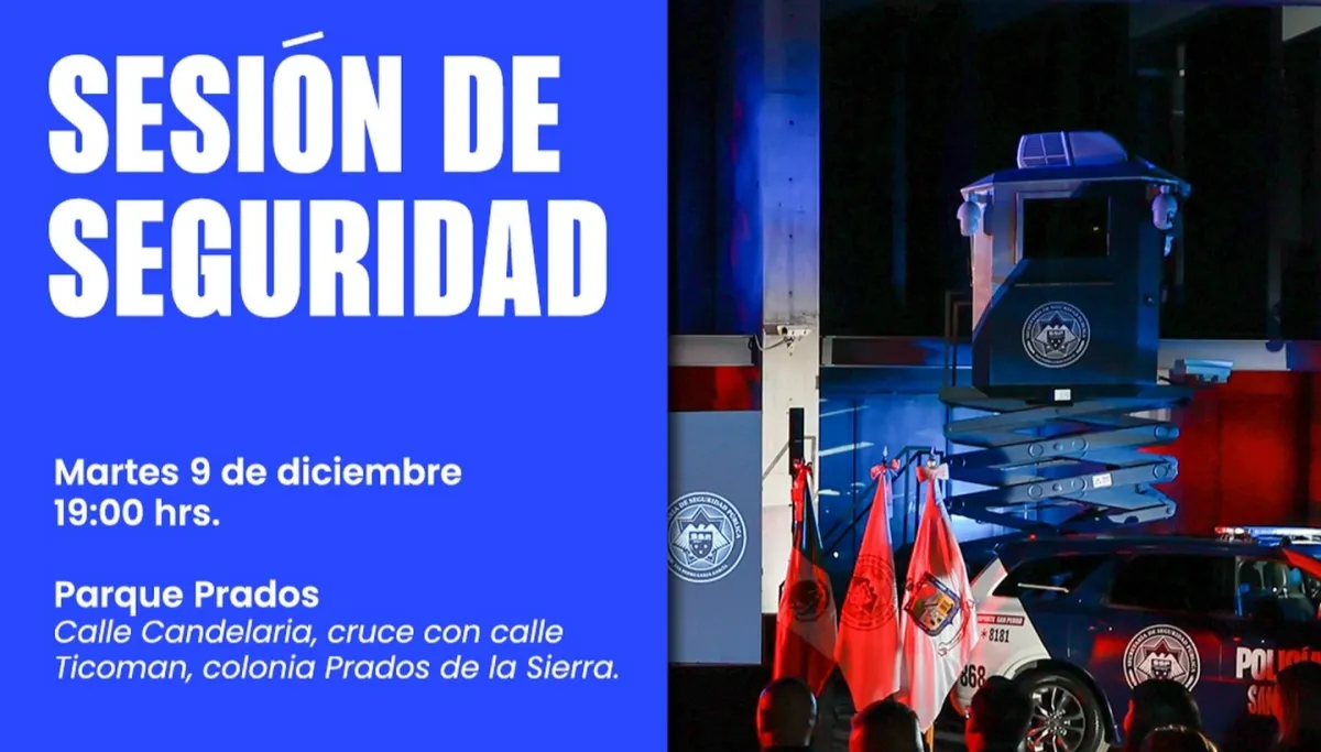 Invitan a vecinos a sesión “Por un Solo San Pedro Seguro y en Paz”