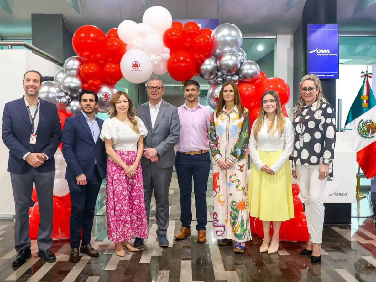 Nuevo León y Air Canada consolidan ruta anual a Toronto