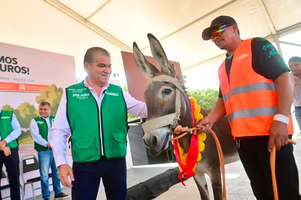 Jubilan a 130 burritos y caballos: Torreón sustituye carromatos por unidades motorizadas