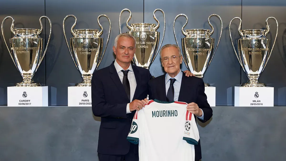 José Mourinho es presentado oficialmente como nuevo entrenador del Real Madrid