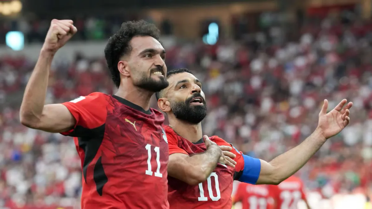 Mohamed Salah lidera remontada histórica y da a Egipto su primera victoria en un Mundial tras 92 años