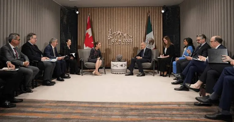 Sheinbaum propone en el G7 una cumbre global por el bienestar económico