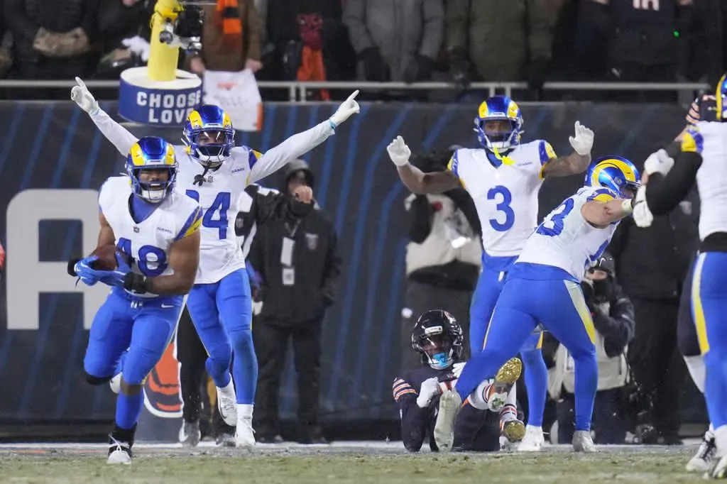 Rams resisten el frío de Chicago y eliminan a Bears en tiempo extra rumbo a la final de la NFC
