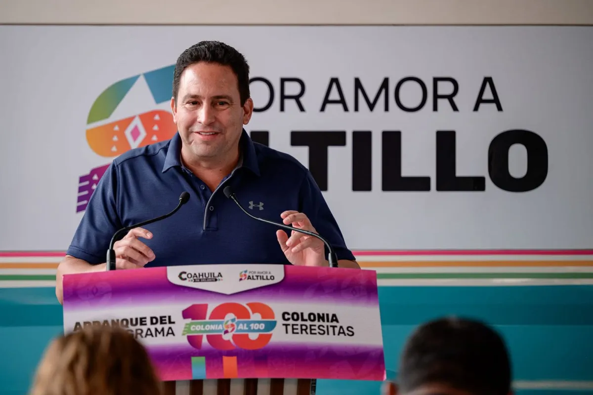 Llega programa “Colonias al 100” a Las Teresitas al sur de Saltillo
