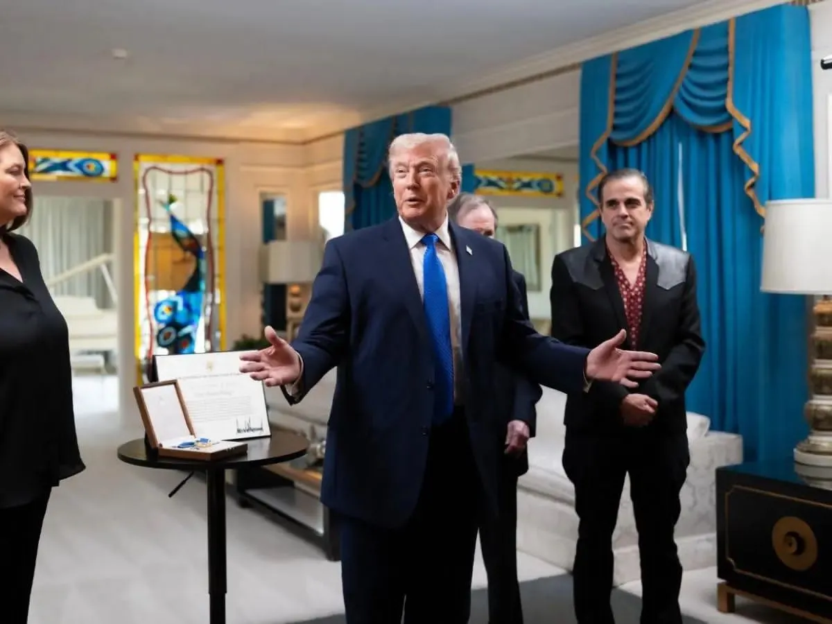 Trump visita Graceland y presume admiración por Elvis Presley
