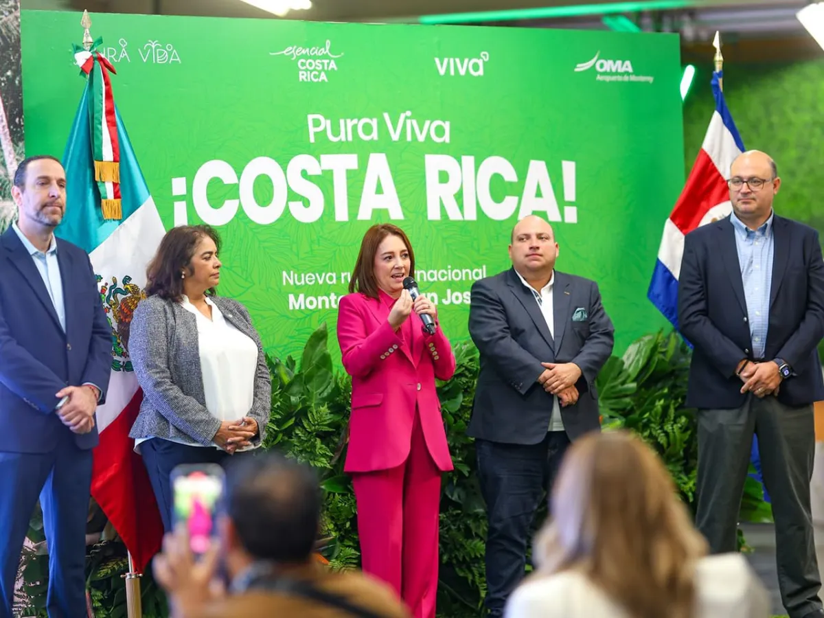 Anuncian Nuevo León ampliamiento de conectividad con nueva ruta a Costa Rica