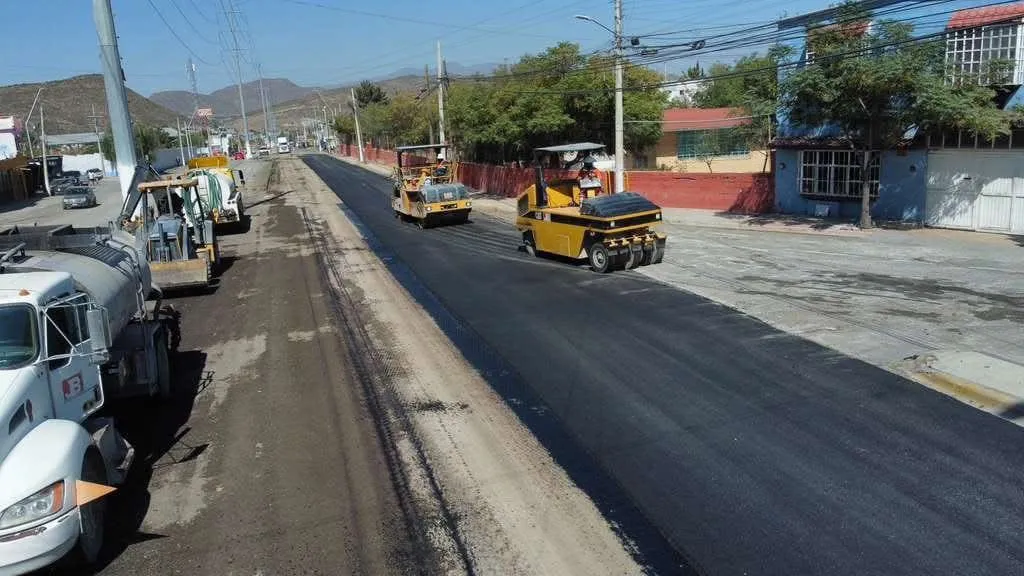 Avanza al 50% la repavimentación del bulevar Francisco I. Madero en Saltillo
