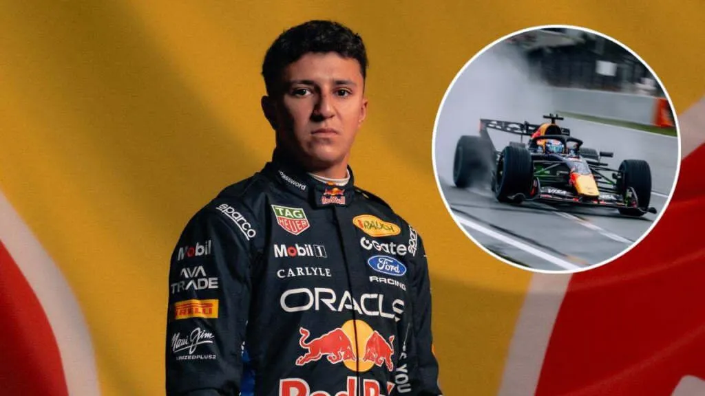 Isack Hadjar protagoniza el primer accidente de la temporada 2026 en los test de F1