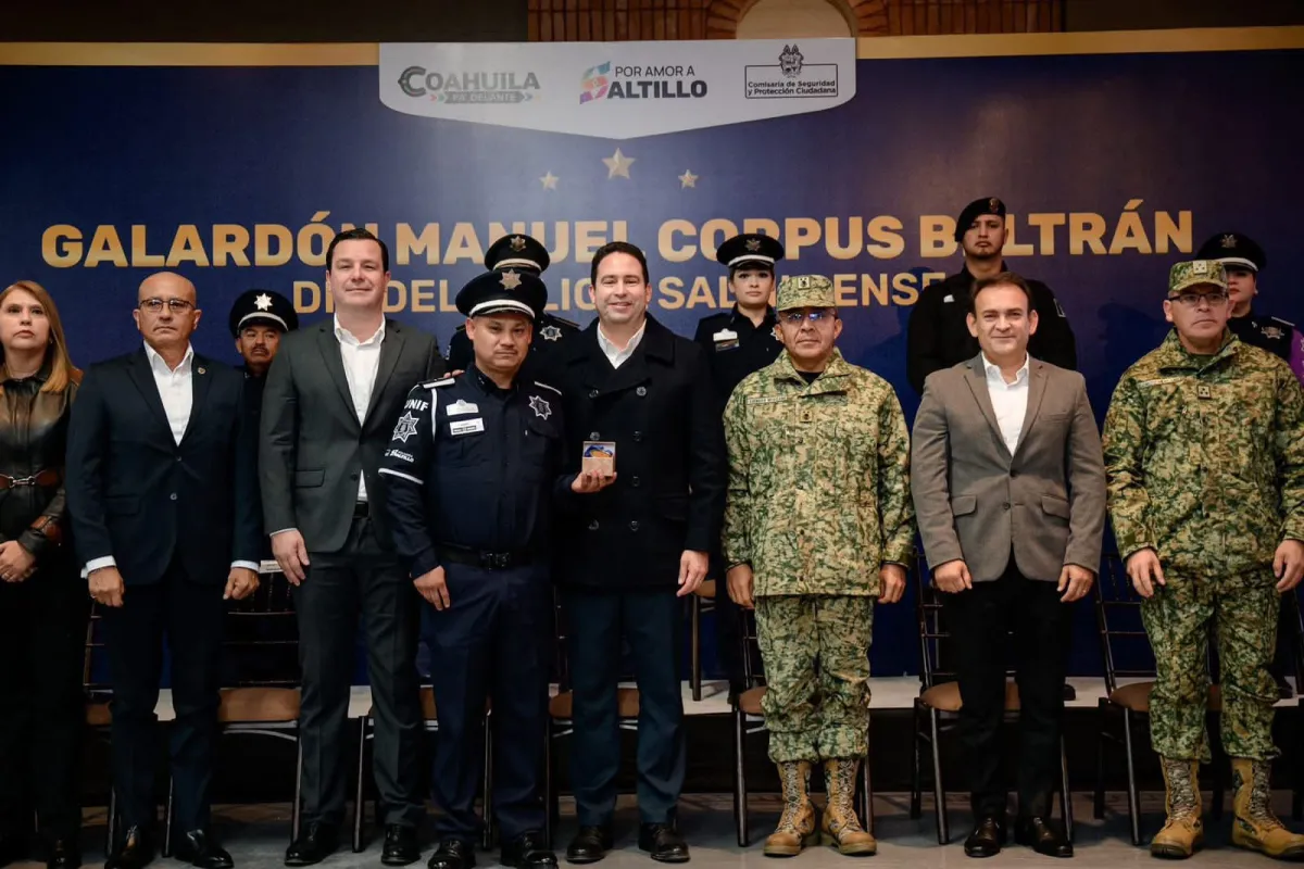 Saltillo blindará seguridad con inversión histórica superior a mil 100 millones de pesos