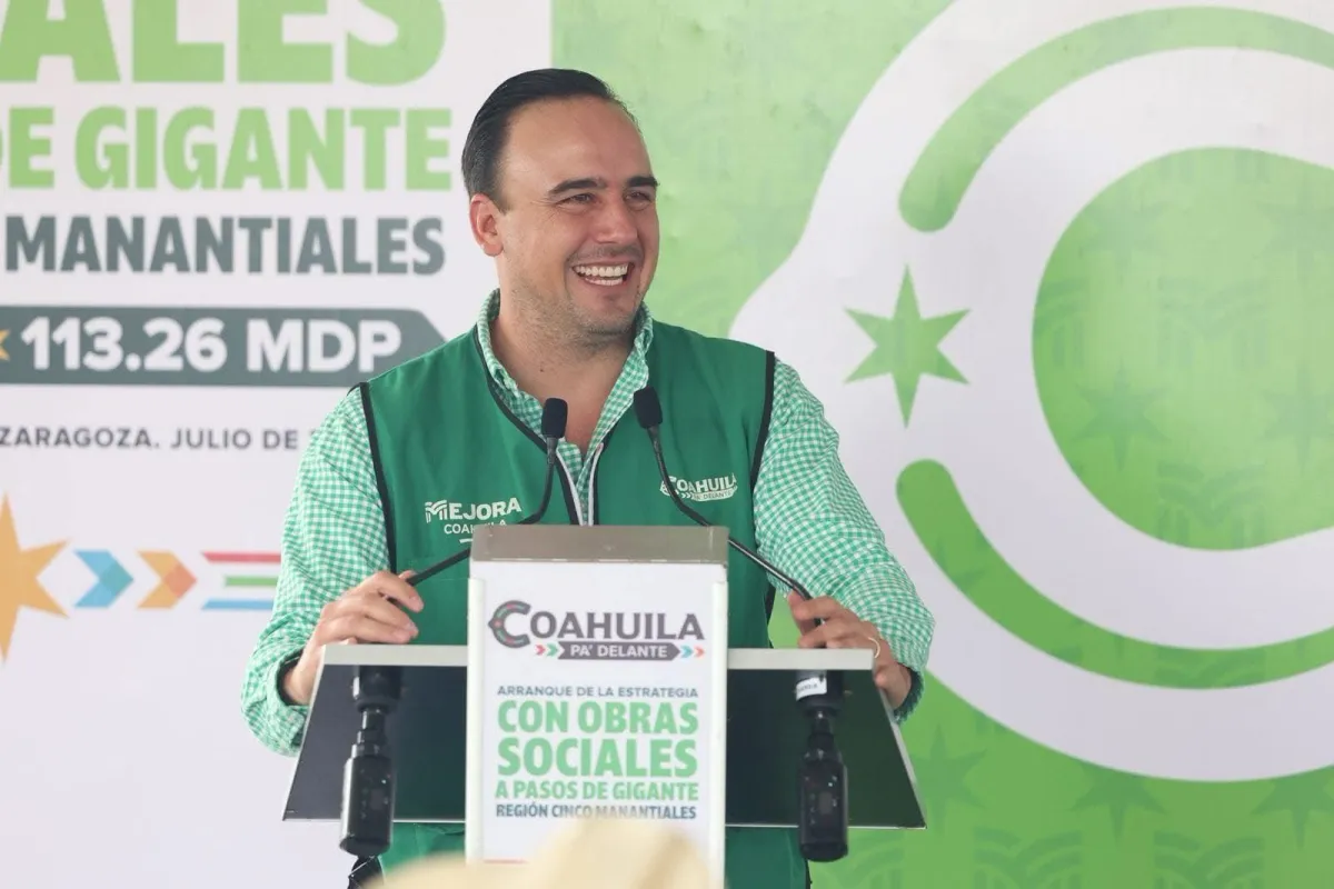 Arranca Manolo Jiménez programa de obras sociales en la región Cinco Manantiales