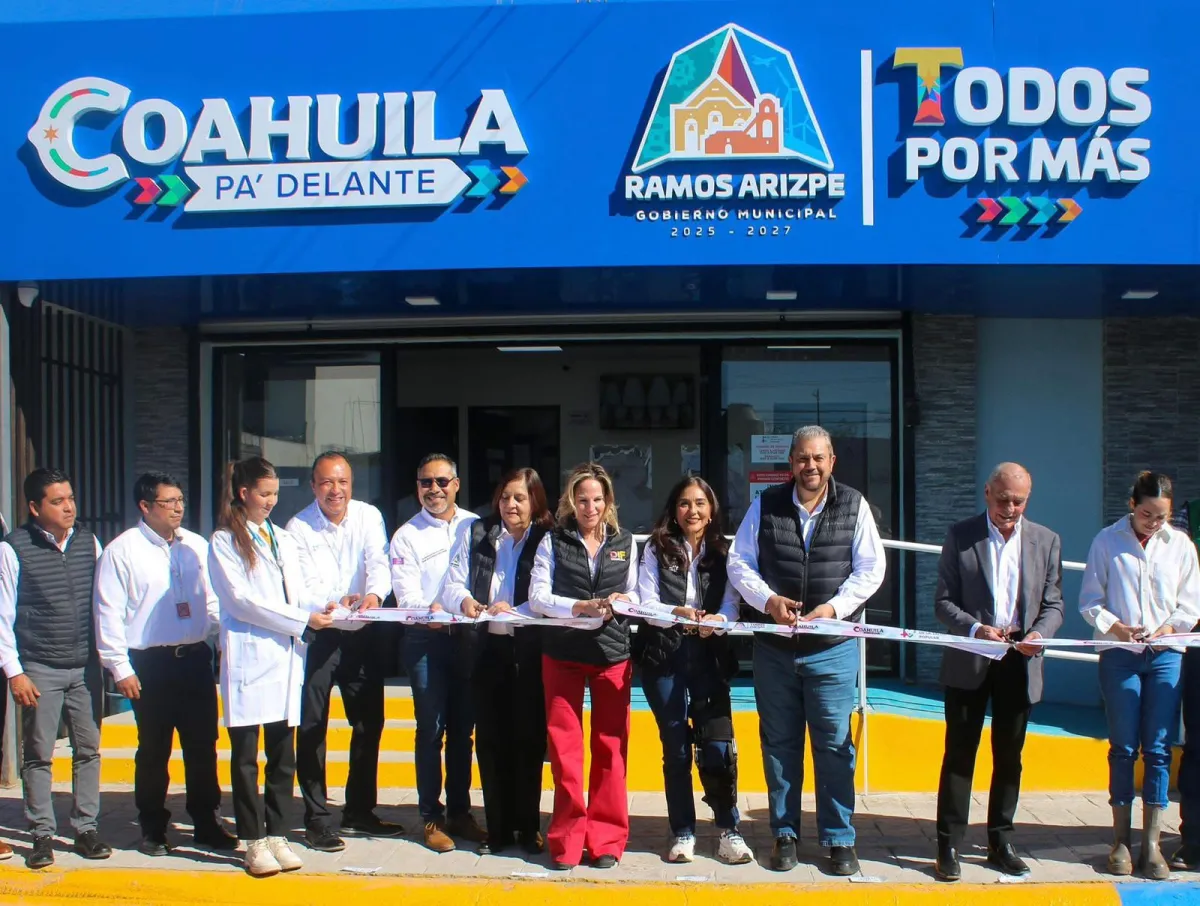 Apuesta Tomás Gutiérrez por la salud: inauguran primera Clínica de la Salud Popular en Ramos Arizpe