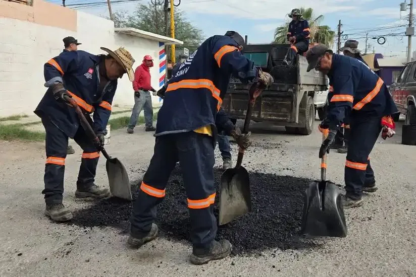 Más de 60 mil baches reparados en Torreón durante la gestión de Román Alberto Cepeda