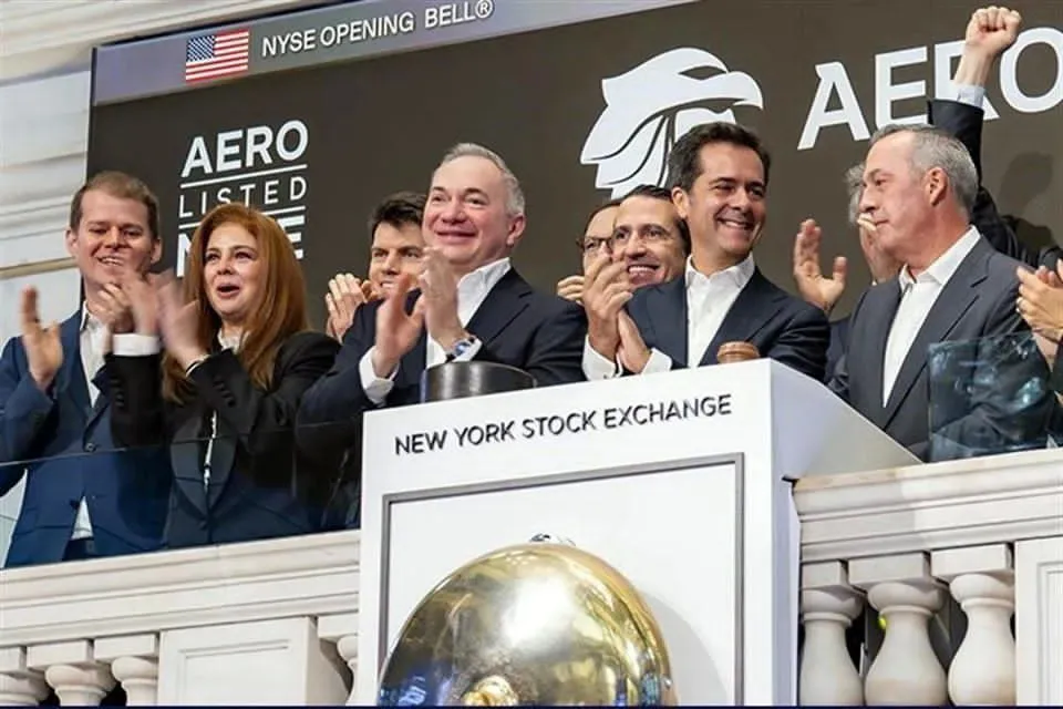 Aeroméxico celebra su regreso a Wall Street y marca una nueva etapa de crecimiento