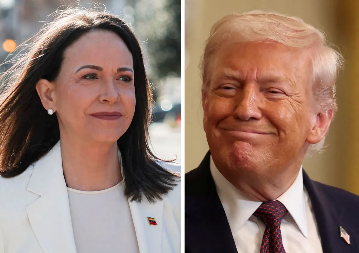 Trump abre la puerta a un rol de María Corina Machado en Venezuela, pero mantiene alianza con Delcy Rodríguez