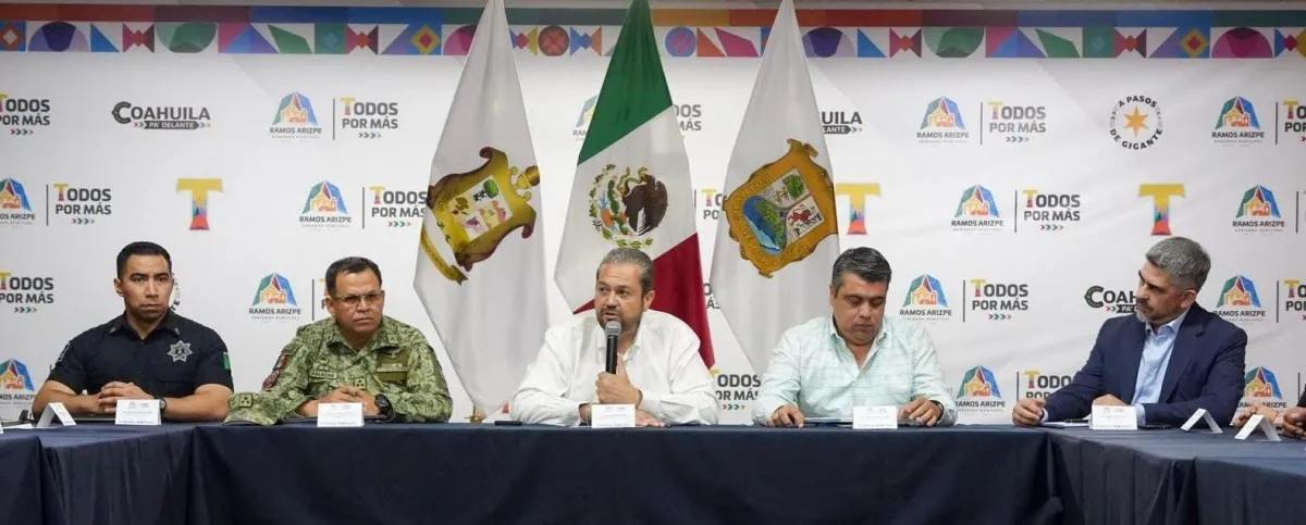 Fortalecer la seguridad atrae inversión y bienestar: alcalde de Ramos Arizpe