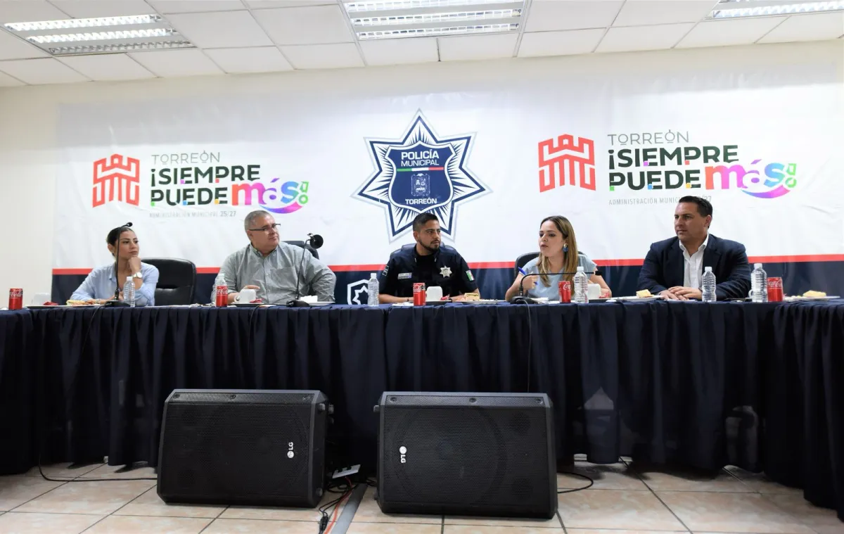 Presentan informe de la Dirección de Seguridad Pública en Torreón