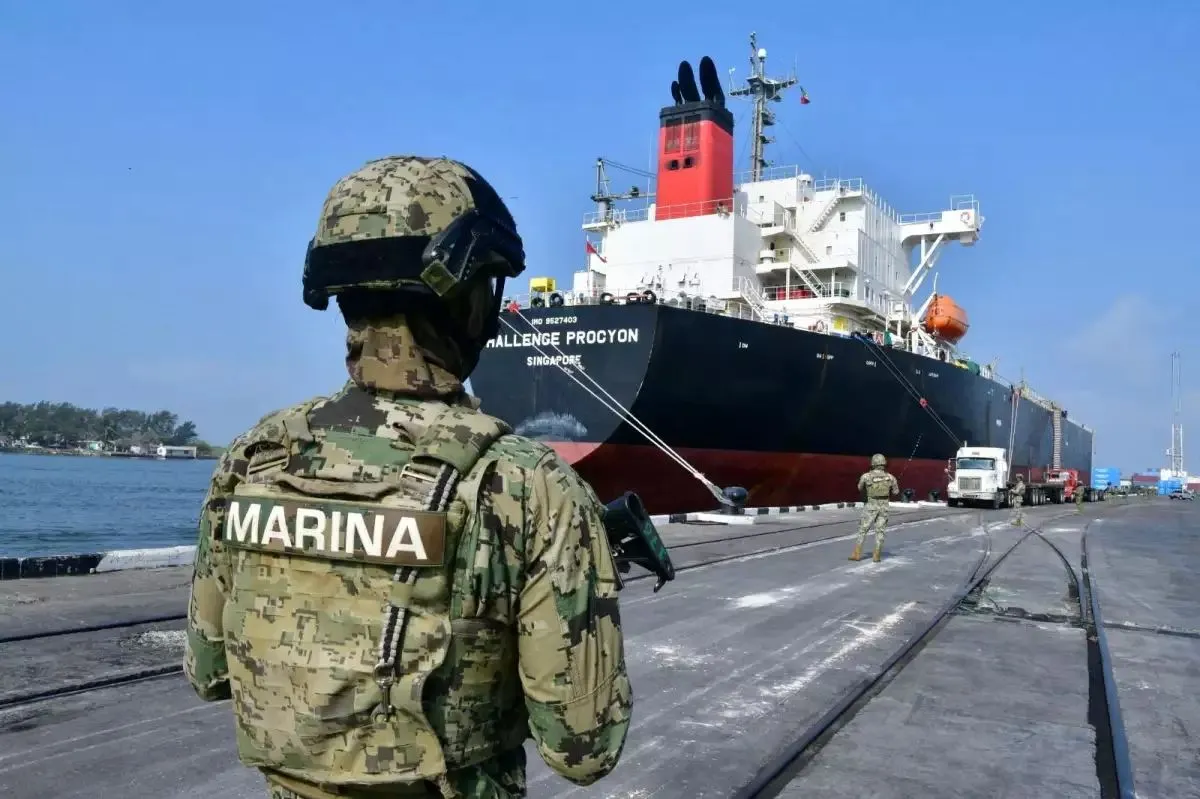 Sheinbaum propone reforzar el control de la Marina en aduanas