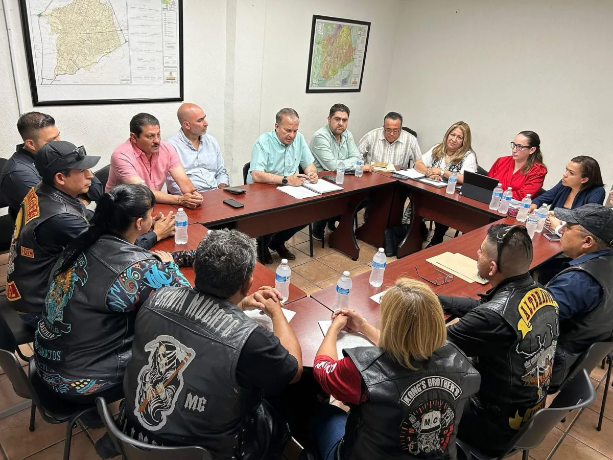Gobierno Municipal de Saltillo y motociclistas acuerdan acciones para reforzar su seguridad