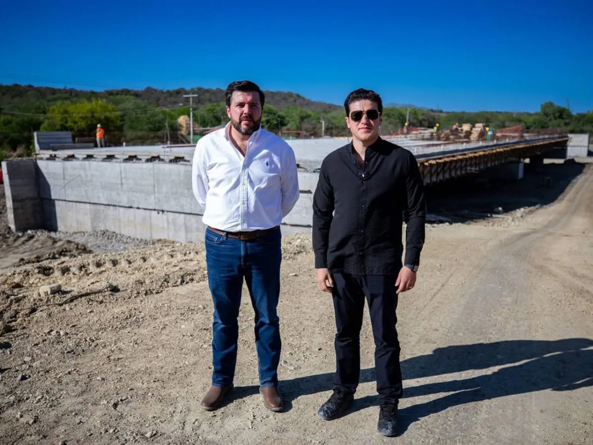 Avanzan obras de Carretera Interserrana en NL
