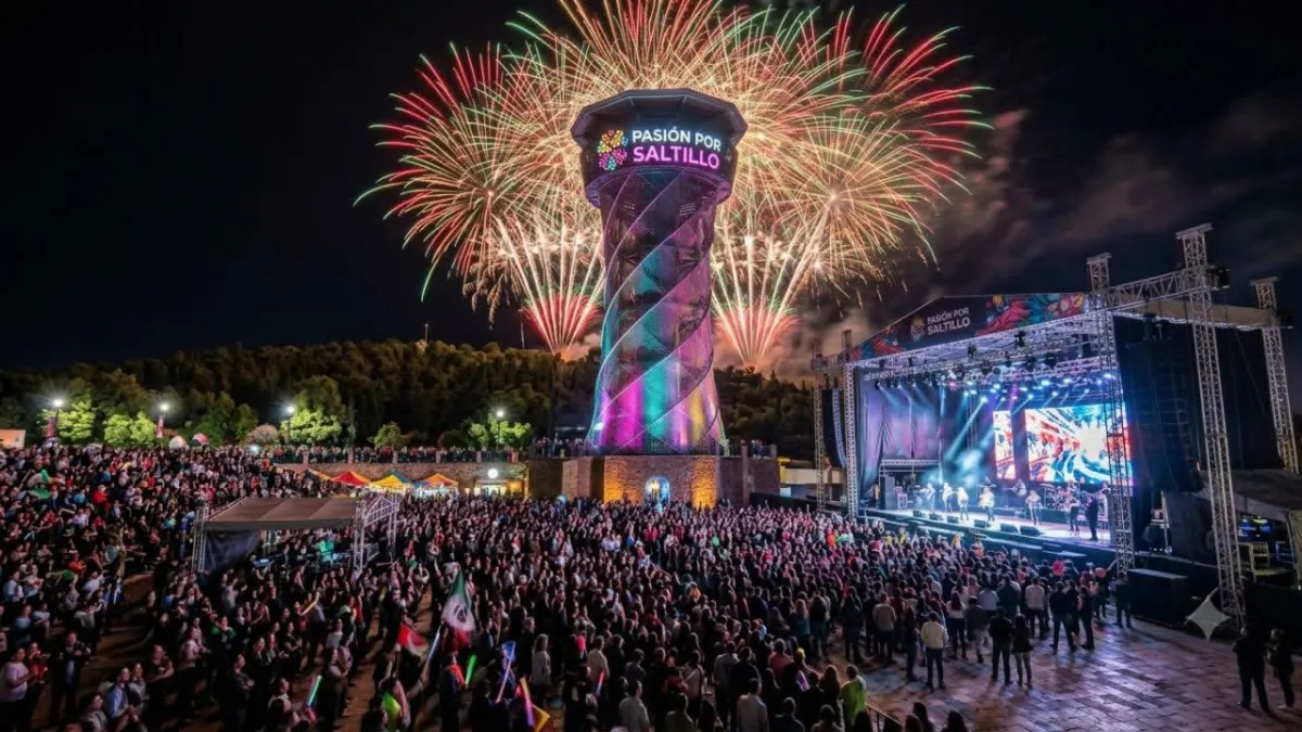 Todo listo para festejos del 449 aniversario de Saltillo