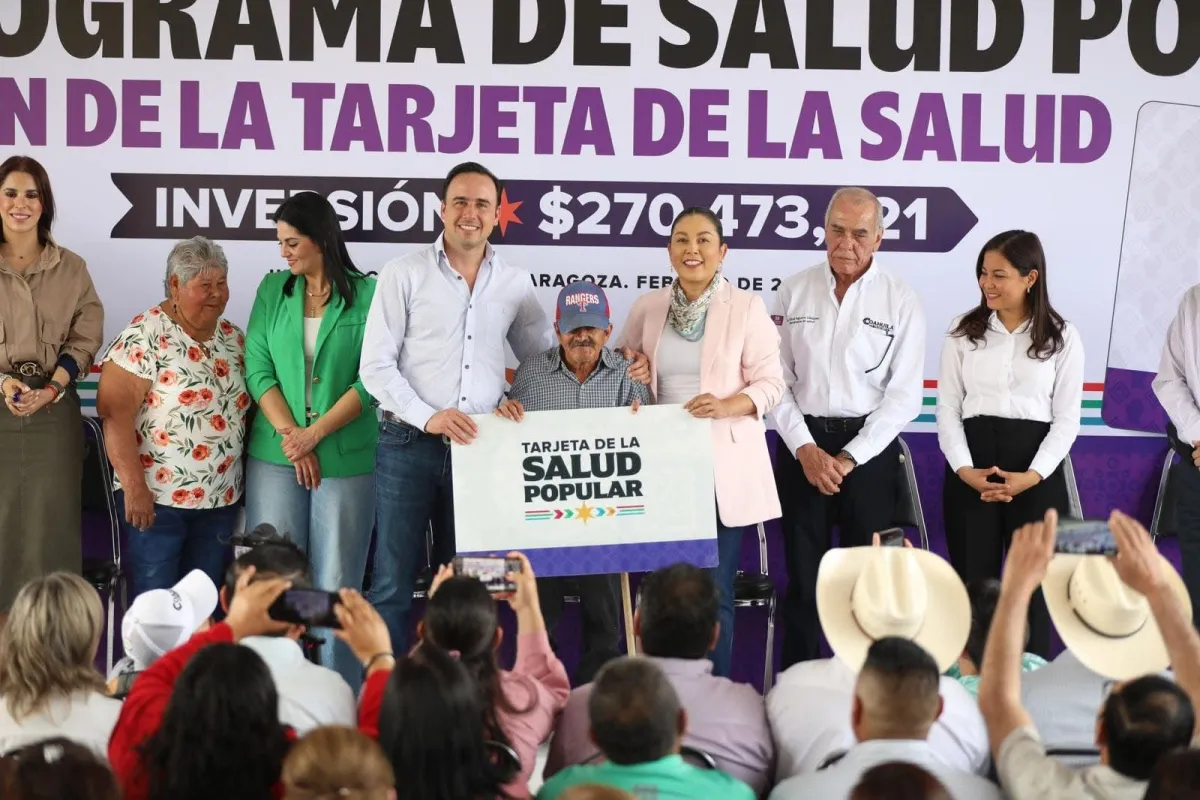 Gobierno de Coahuila fortalece acceso a la atención médica con la entrega de más de 30 mil Tarjetas de la Salud