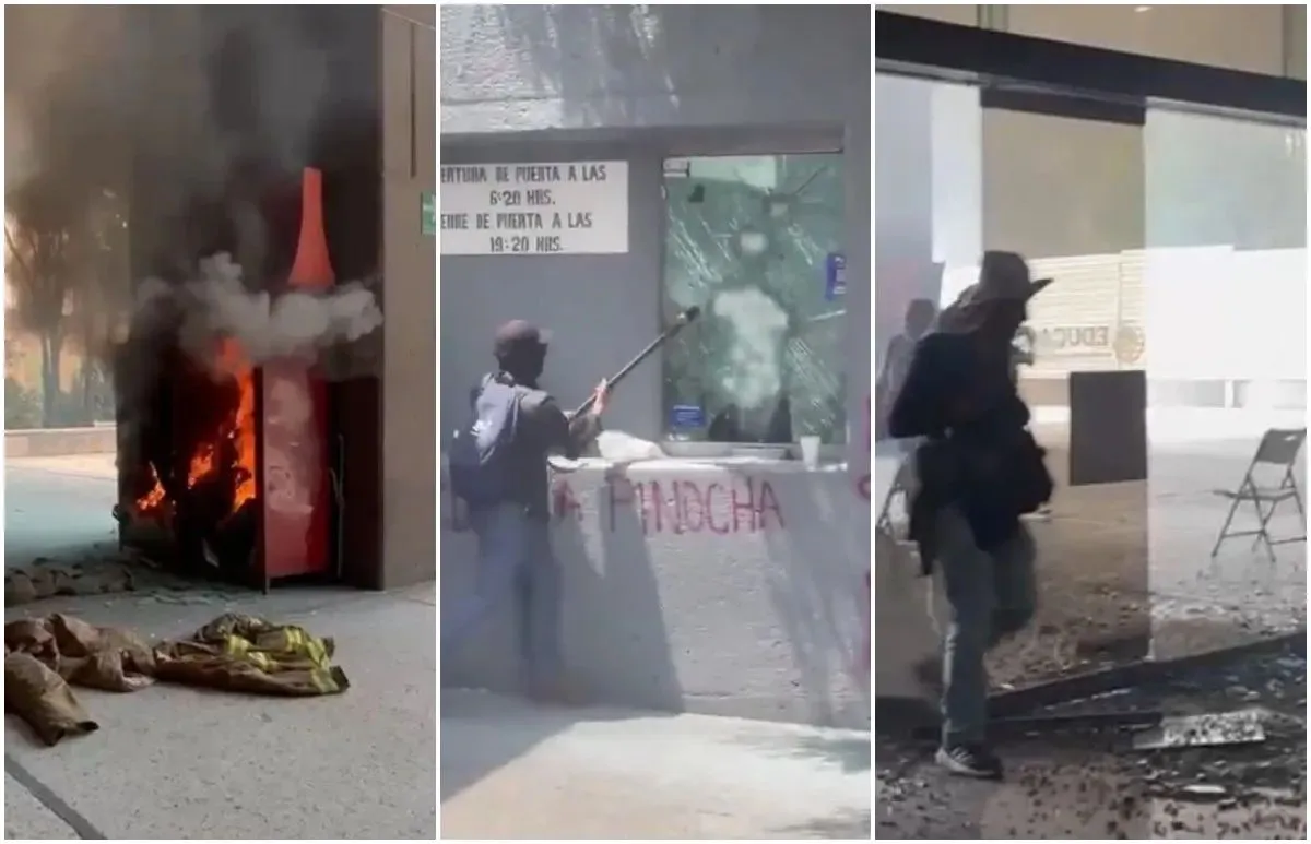 CNTE provoca caos en CDMX: vandalizan oficinas de la SEP, colapsan vialidades y obligan a FIFA a modificar actividades