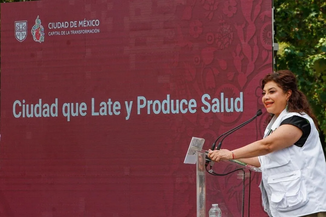 Clara Brugada presenta el programa "Ciudad que late y produce salud" para combatir epidemias de salud en CDMX