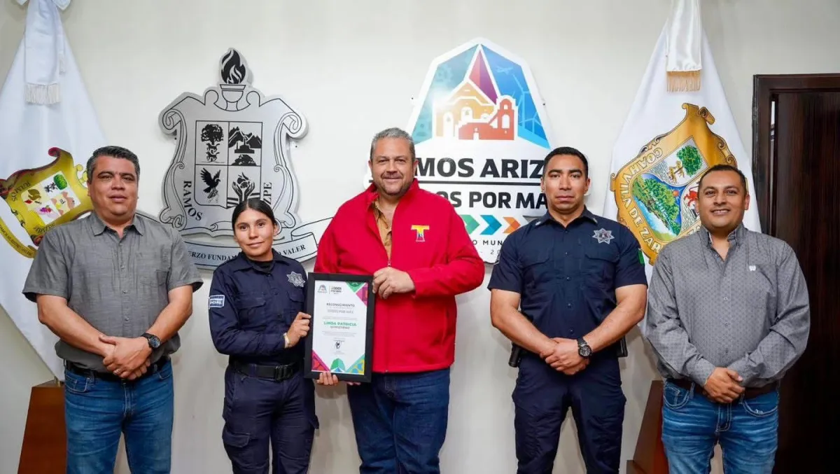 Del uniforme al reconocimiento: premian a policías que marcan la diferencia en Ramos Arizpe