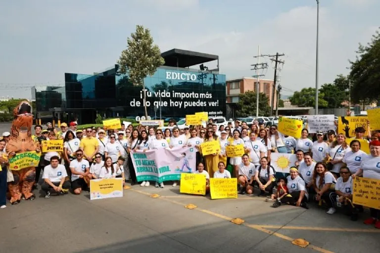 Conmemoran en San Pedro el Día Mundial para la Prevención del Suicidio con caminata por la salud mental