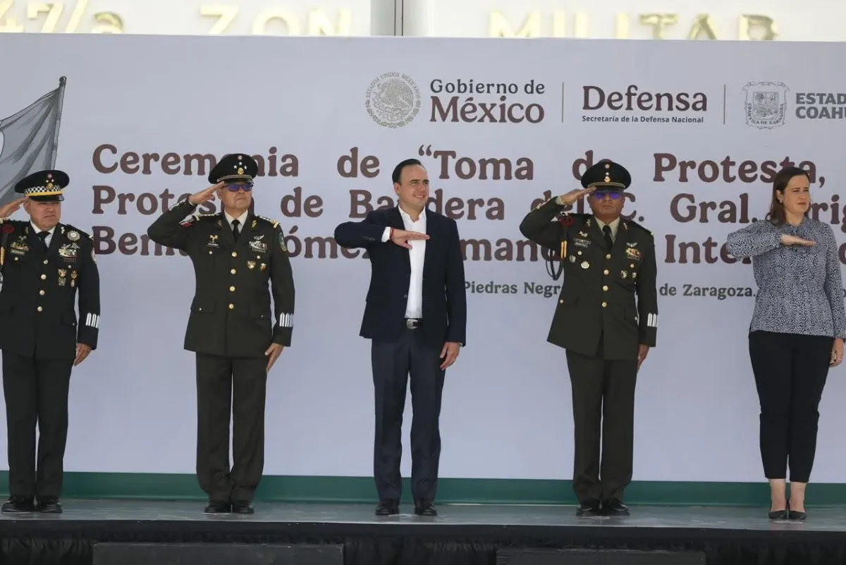 Coahuila refuerza alianza militar en medio de retos de seguridad nacional
