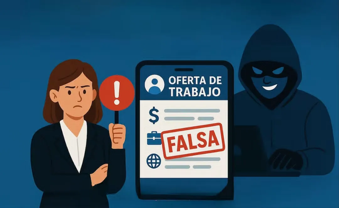 ¡Cuidado con el empleo fácil! Podría ser una estafa o reclutamiento criminal