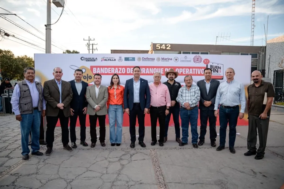 Saltillo pone en marcha Operativo del Buen Fin con refuerzo histórico de seguridad
